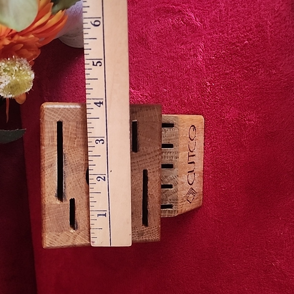 Cutco knives Block 10 Slots. Made in USA.☆ - Picture 10 of 10